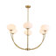 Lustre 6 lumières Glam