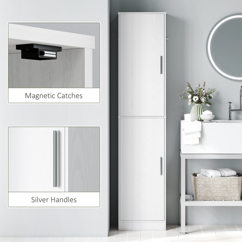 Armoire de salle de bain avec tablettes