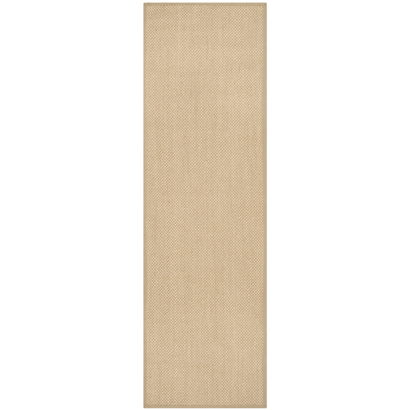 Benevides Machine Woven Tan Rug, Runner 76 x 183cm