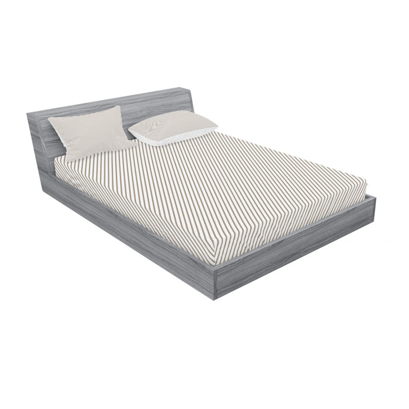 Ensemble de draps géométriques simples à lignes diagonales, Ensemble de drap pour grand lit avec drap-housse