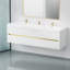 Meuble-lavabo flottant avec double lavabo Magnus