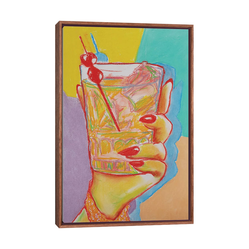 «Victory Drink», reproduction d'art sur toile encadrée, Brun, H 40 po x l 26 po, Toile à cadre flottant sans passe-partout