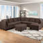 Chaise sans accoudoirs en tissu 1pc-1063109070