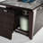 42Inch Rattan Fire Pit Table With Ceramic Tile Tabletop,Glass Wind Guard And Rain Cover,Lid
