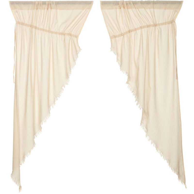 Paire de rideaux transparents avec passe-tringle Beaverton