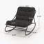 Outdoor Samba Rocker Chair with Cushions-1309778561