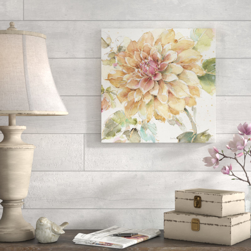«Country Bloom V», reproduction sur toile, H 18 po x l 18 po x P 1 po, Toile tendue