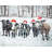 Curious Christmas Cows White Polyester Placemat - Home Decor