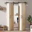 Porte pliante en bois de pin massif assemblé avec trousse de quincaillerie-112474388-137493234