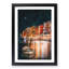 Boat in an Italian Port - Picture Frame Graphic Art Print-56862554-56862542