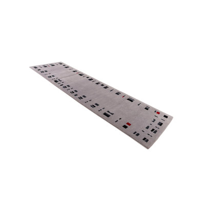 Tapis de couloir gris Jacoby