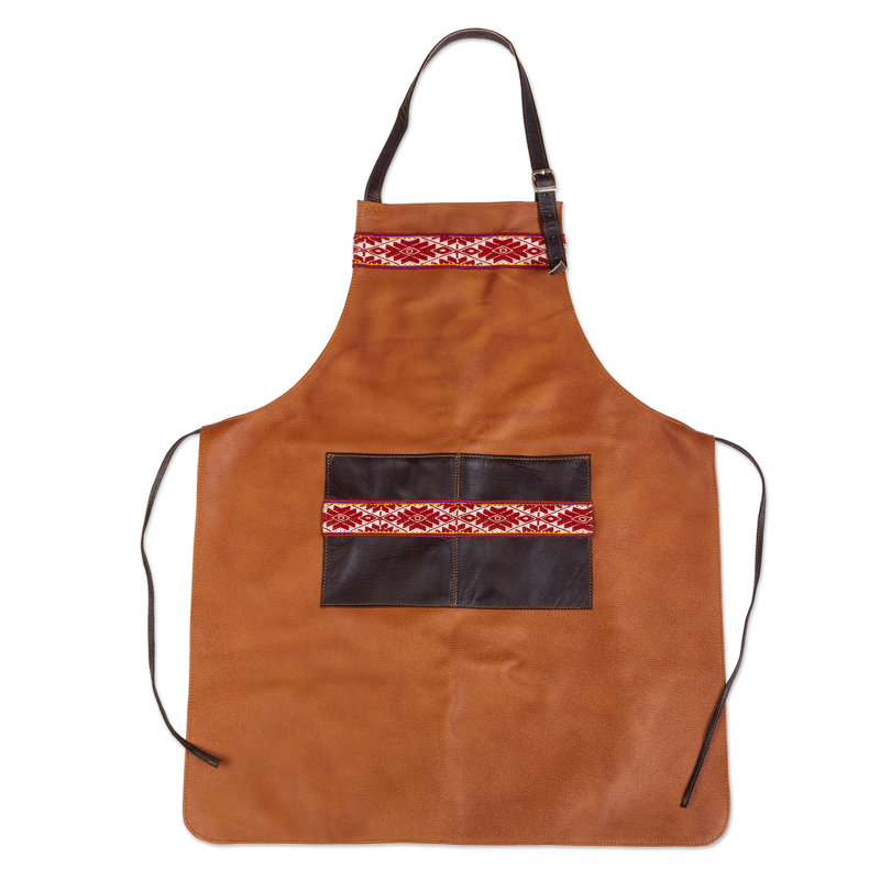 Tablier en cuir