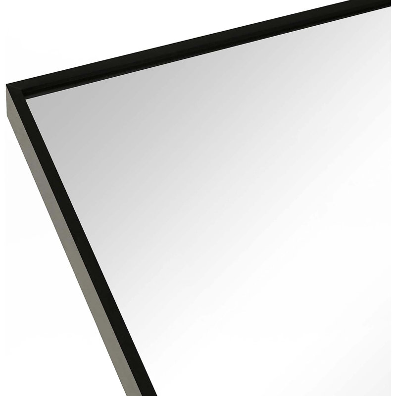 Miroir de salle de bain, H 30 po x l 20 po, Noir