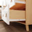  Commode à langer avec 4 tiroirs et tablette de rangement Modern Baby, organisateur de chambre de bébé avec plateau à langer amovible-1864334460