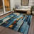 Machine Washable Indoor/Outdoor Cicel ACN1125 Blue Rug-100196851