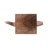 Bywood Figurine Albasia Wood Fish-Shaped Coastal Decor Accent for Home Office Bedroom Living Room - 7" Brown