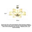 Lustre en tissu Nordic Modern