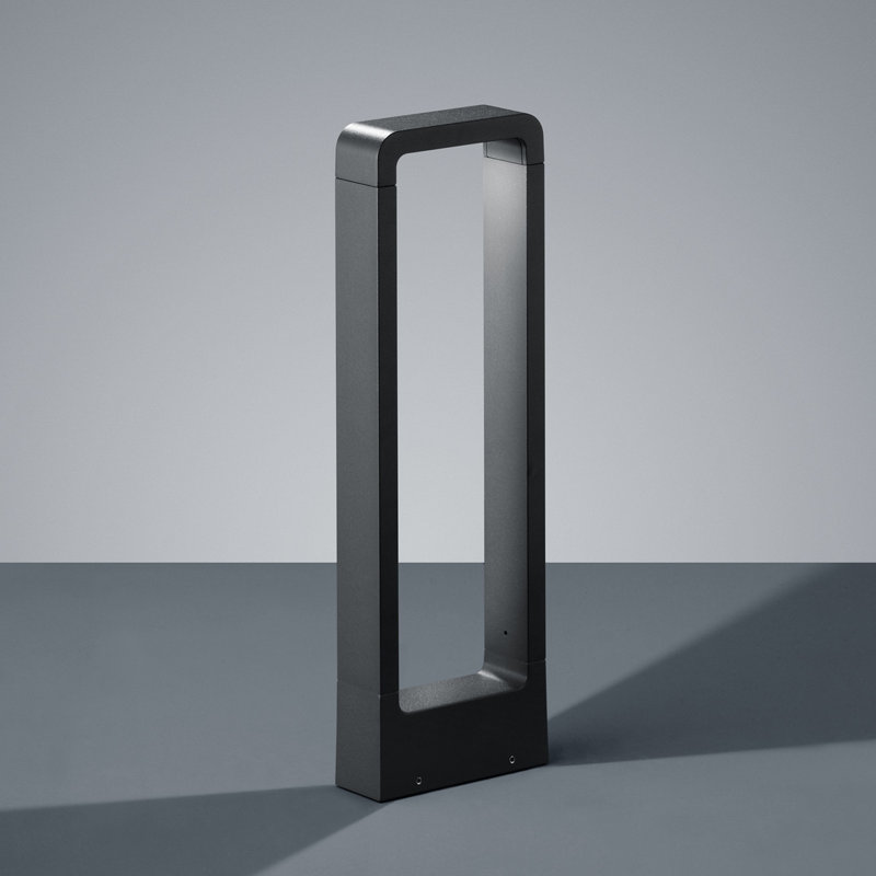 Shenice 100cm Bollard, Charcoal