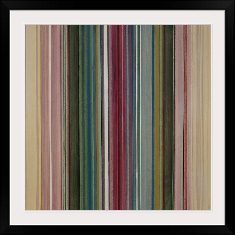 «Candy Striper» Brittlynn, reproduction d'art, H 35 po x l 35 po x P 1,5 po, Toile