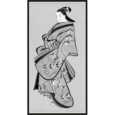 Refashioned Antiquities 1' Framed Graphic Art Print on Glass