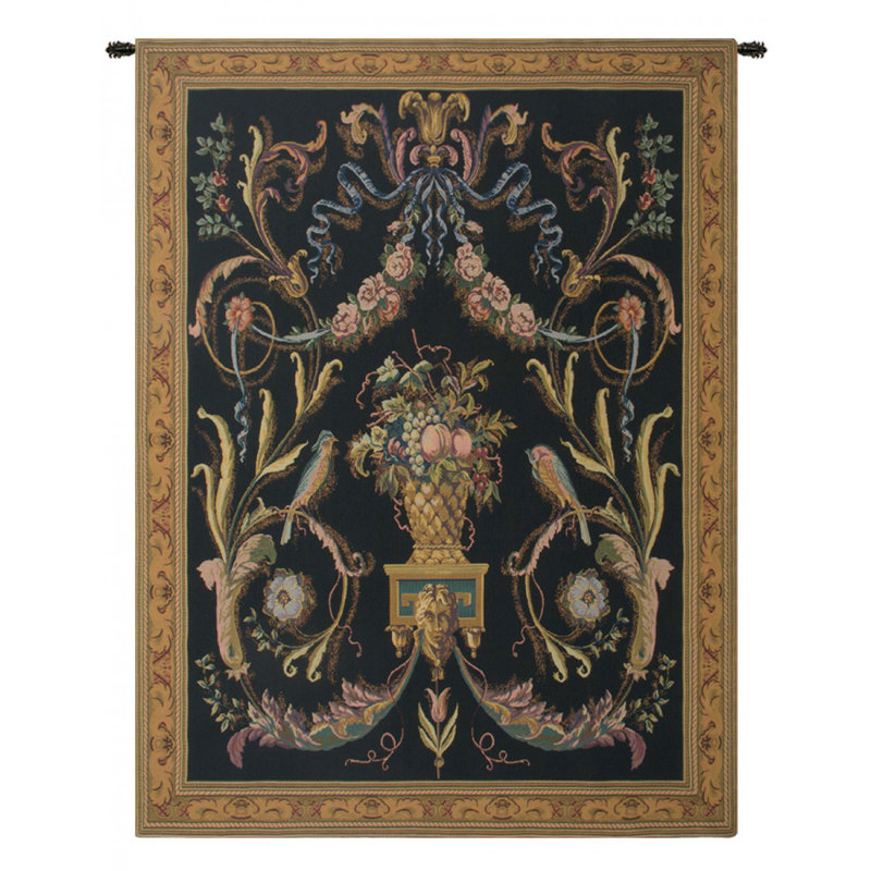 Loom Woven Cotton Blend Wall Hanging, 67" H x 46" W x 0.15" D