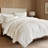Ribbed Matelassé Cotton Coverlet Set-118098946-105905598