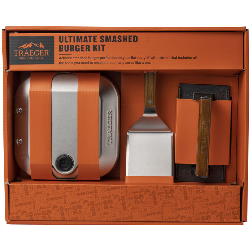 Traeger Ultimate Smashed Burger Kit