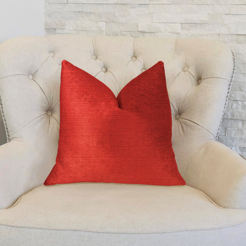 Coussin de luxe Cherry Love, 20 po x 20 po