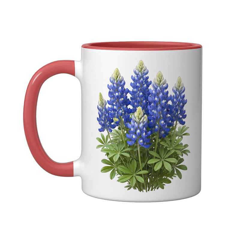 Ceramic Coffee Mug, Red