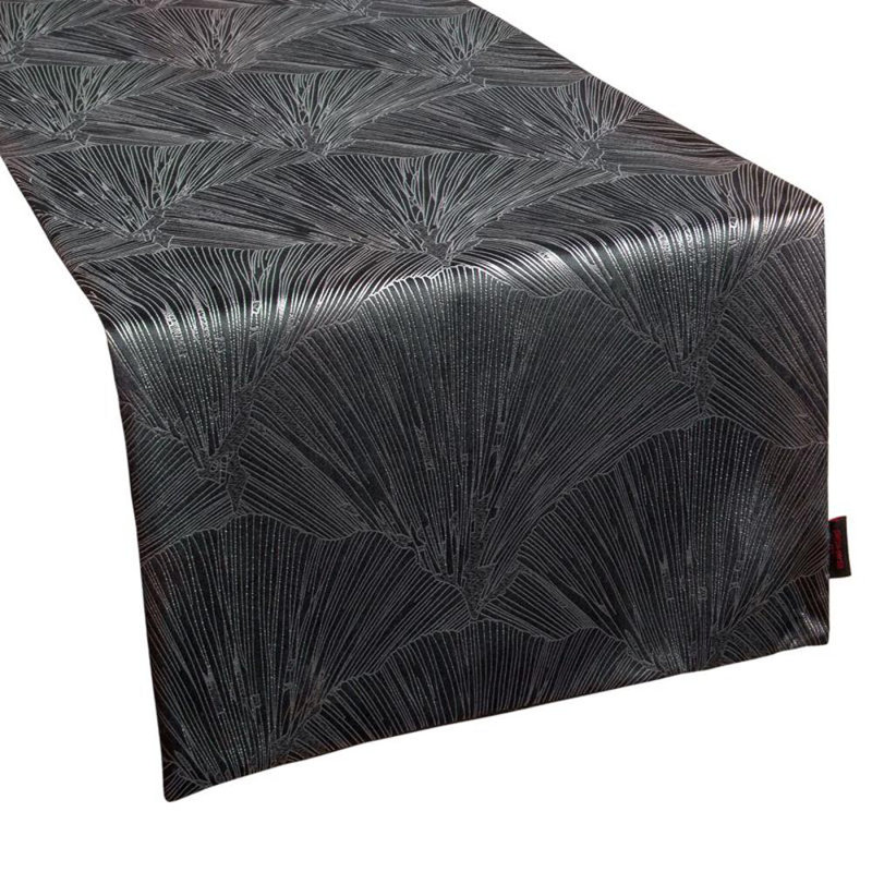 Abstract Table Runner, Black