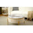 Loeta Round Coffee Table with 2 Drawers