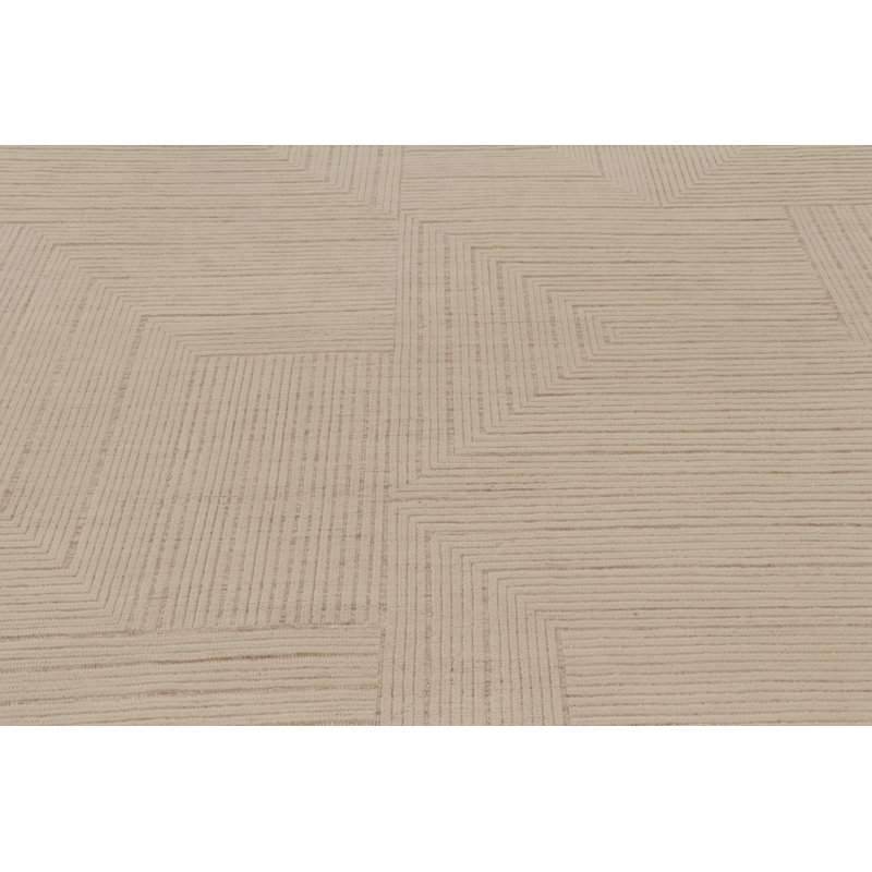Modern One-of-a-Kind 12'0X17'10 Hand Knotted Area Rug