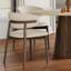 Ensemble de table de salle à manger à piédestal de taille moyenne avec chaises ergonomiques en similicuir-130030574-130030581-130030586