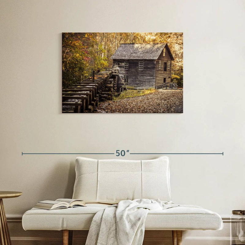 Lilie Historic Mingus Mill, 24" H x 36" W