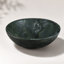 Vasque de salle de bain en marbre naturel vert, surface polie, pierre naturelle, marbre véritable, 400 x 150 mm