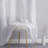 Hallmark Solid Semi-Sheer Faux Linen Polyester Grommet Curtain Panels-1454332455-1454332454