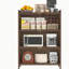 44'' Tall Metal 3 Flip Doors Cabinet, Bookcase with Storage-1653340600