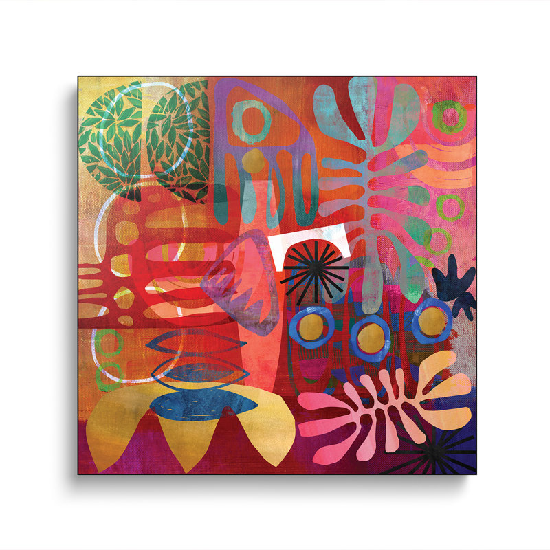 Reproduction d'art sur toile Steemplix, abstrait africain par Nikki Chu