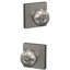 Plymouth Keyed Entry Knob with Collins Trim-1722193196