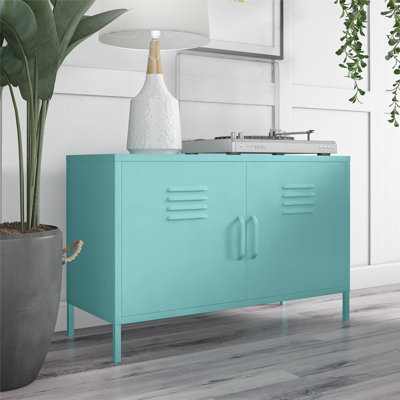 Lamprecht 2 -Door 2 -Shelf Storage Cabinet