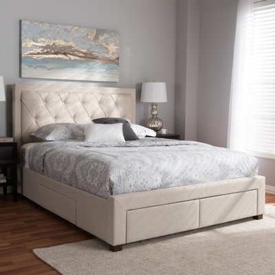 Mergita Upholstered Platform Storage Bed