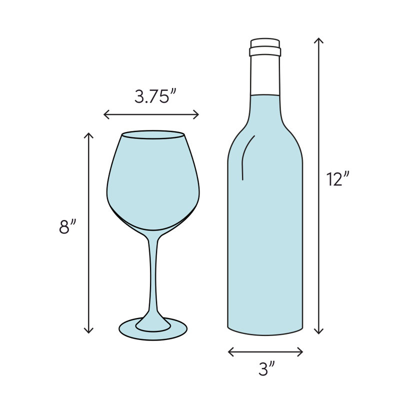 Verre à vin 13 oz. Rachell