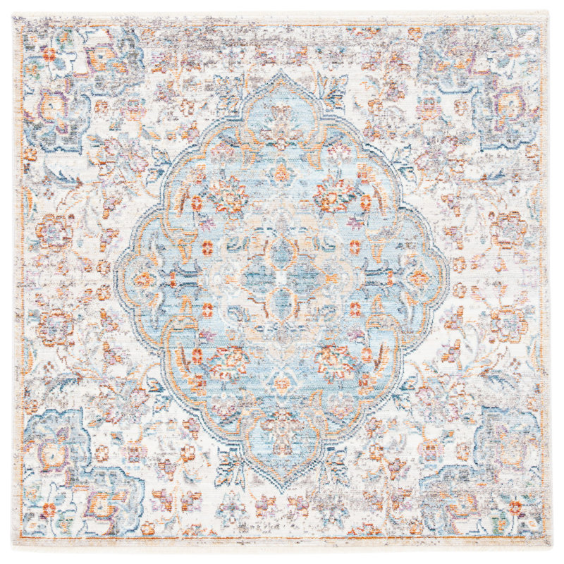 Soren Performance Oriental Rug, Square 4'