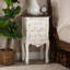 Table de chevet 2 tiroirs Audet