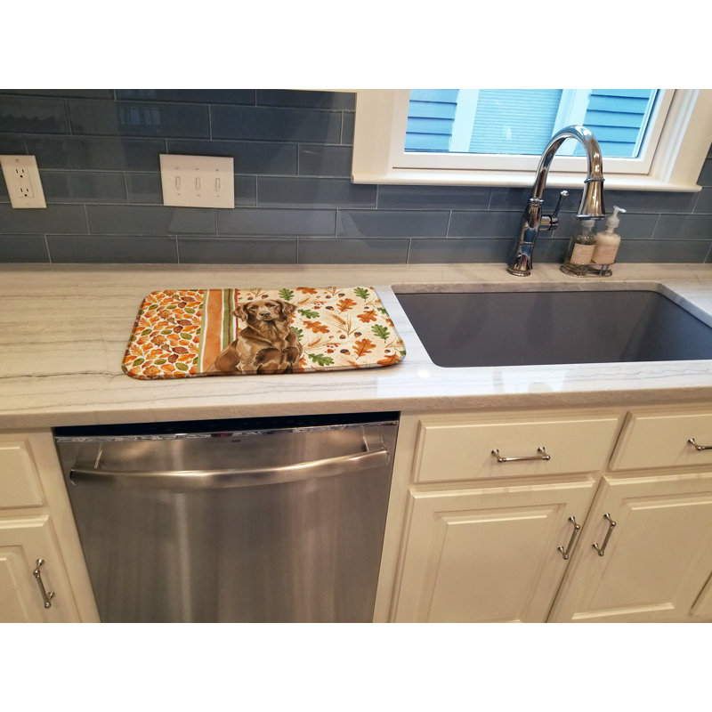 Tapis de séchage d'automne à poil plat Retriever Heirloom