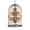 Lustre géométrique à 10 lumières avec détails en cristal Centralia