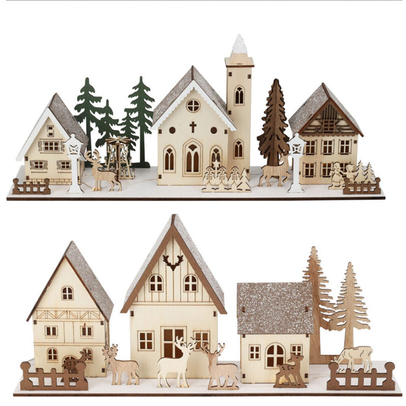 Christmas Buildings & Architecture Decorative Accent