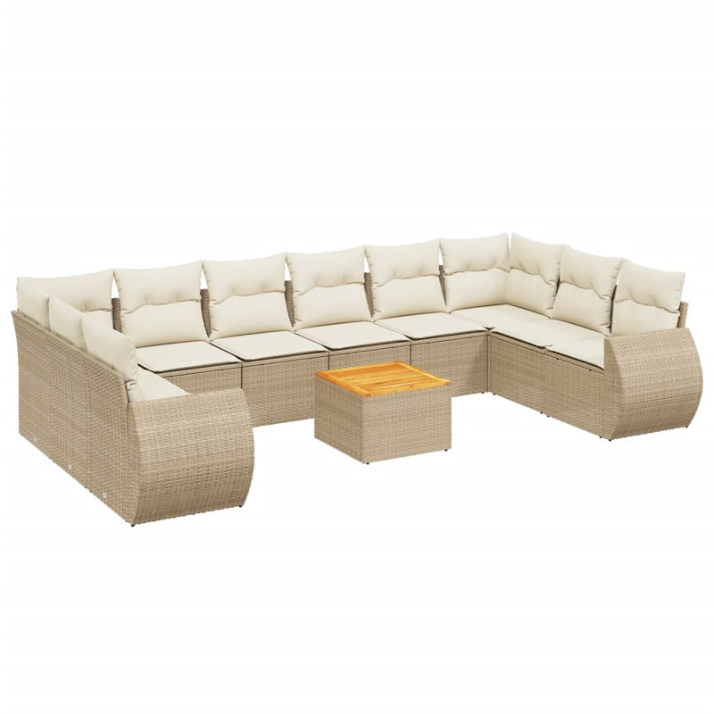 Ensemble de canapé de jardin Vidaxl