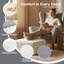 Repose-pieds rembourré et repose-pieds carré rembourré-215993946