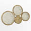 Modern Steel Wall Sconce Lighting – Crystal and Steel Circles